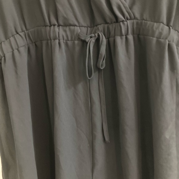 Unique 21 Womens Sexy Lingerie Size 20 Black Sheer Romper Shorts Deep V Neck - Picture 4 of 8